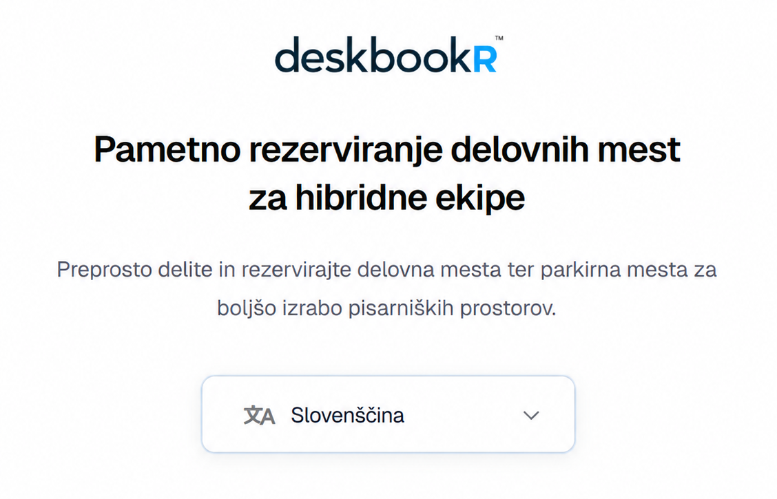 What's New in DeskbookR - Now Available in Slovenian